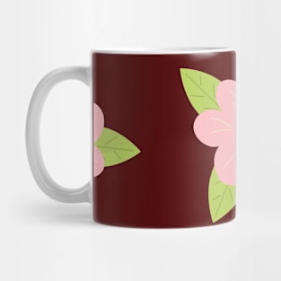 Cute Floral Pattern - Pink and Green Mug